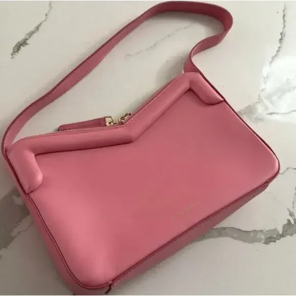 Mansur Gavriel pink shoulder mini M frame bag - Picture 3 of 8